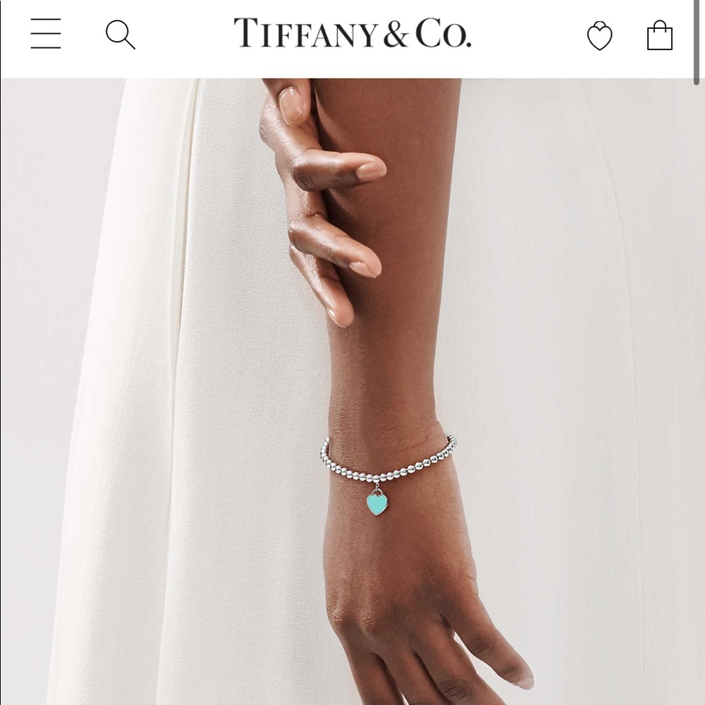 Tiffany heart tag bracelet